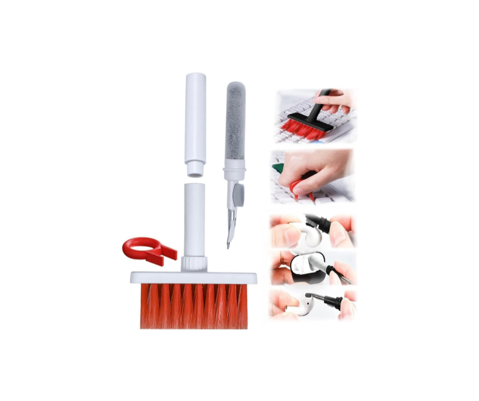 STANGCART 5IN1 LAPTOP CLEANING BRUSH/KEYBOARD CLEANING KIT /GADGET CLEANING KIT GAP DUSTER KEY CAP PULER FOR LAPTOP KEYBOARD