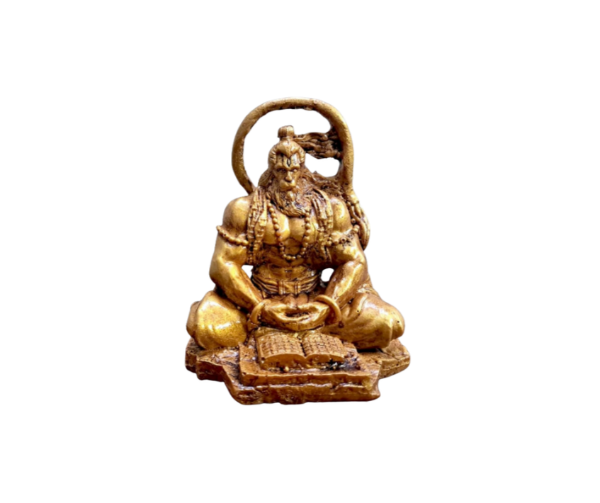Golden Sitting Hanuman Ji | StangCart