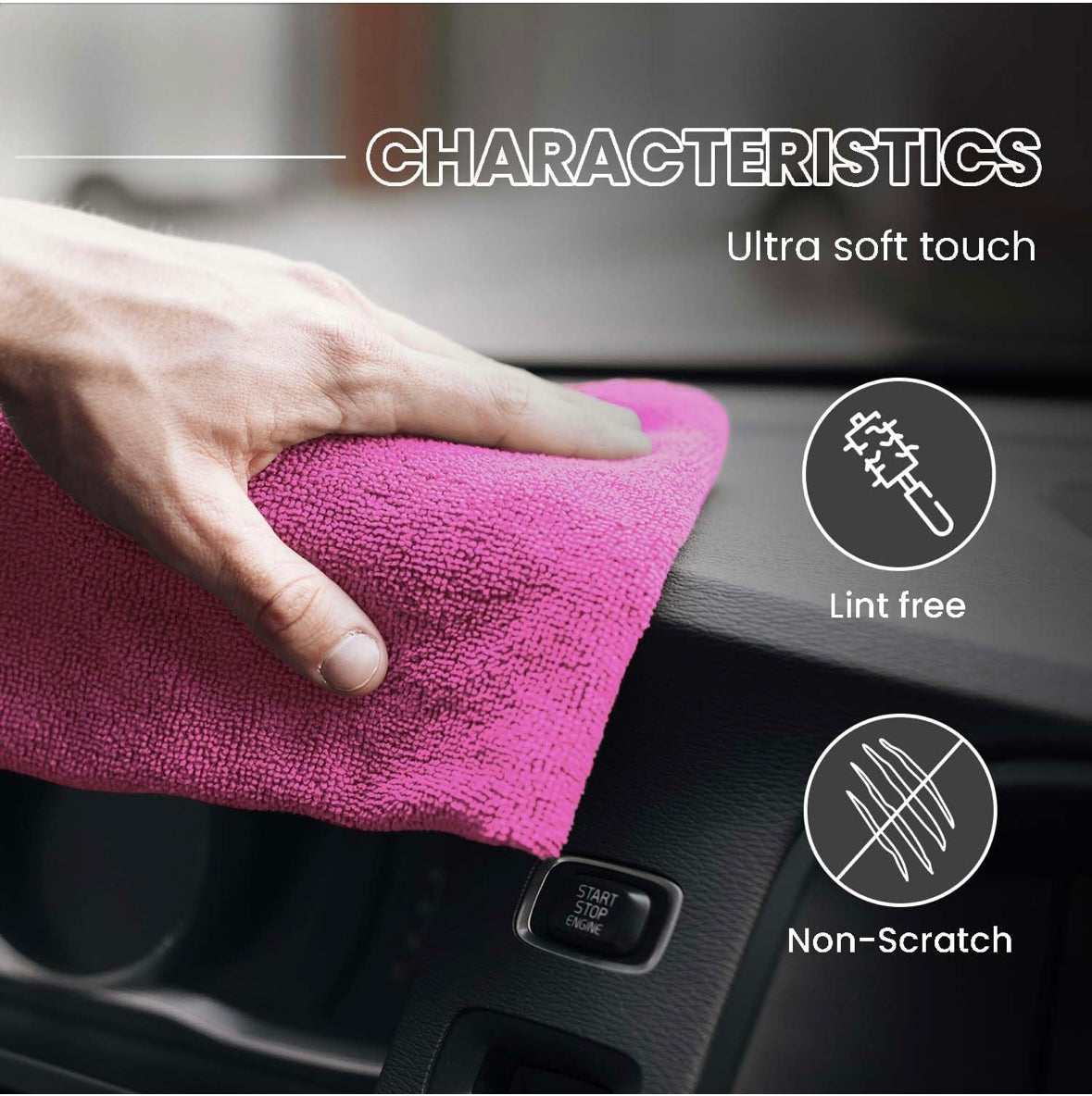 Microfiber Cloth 600 GSM | StangCart