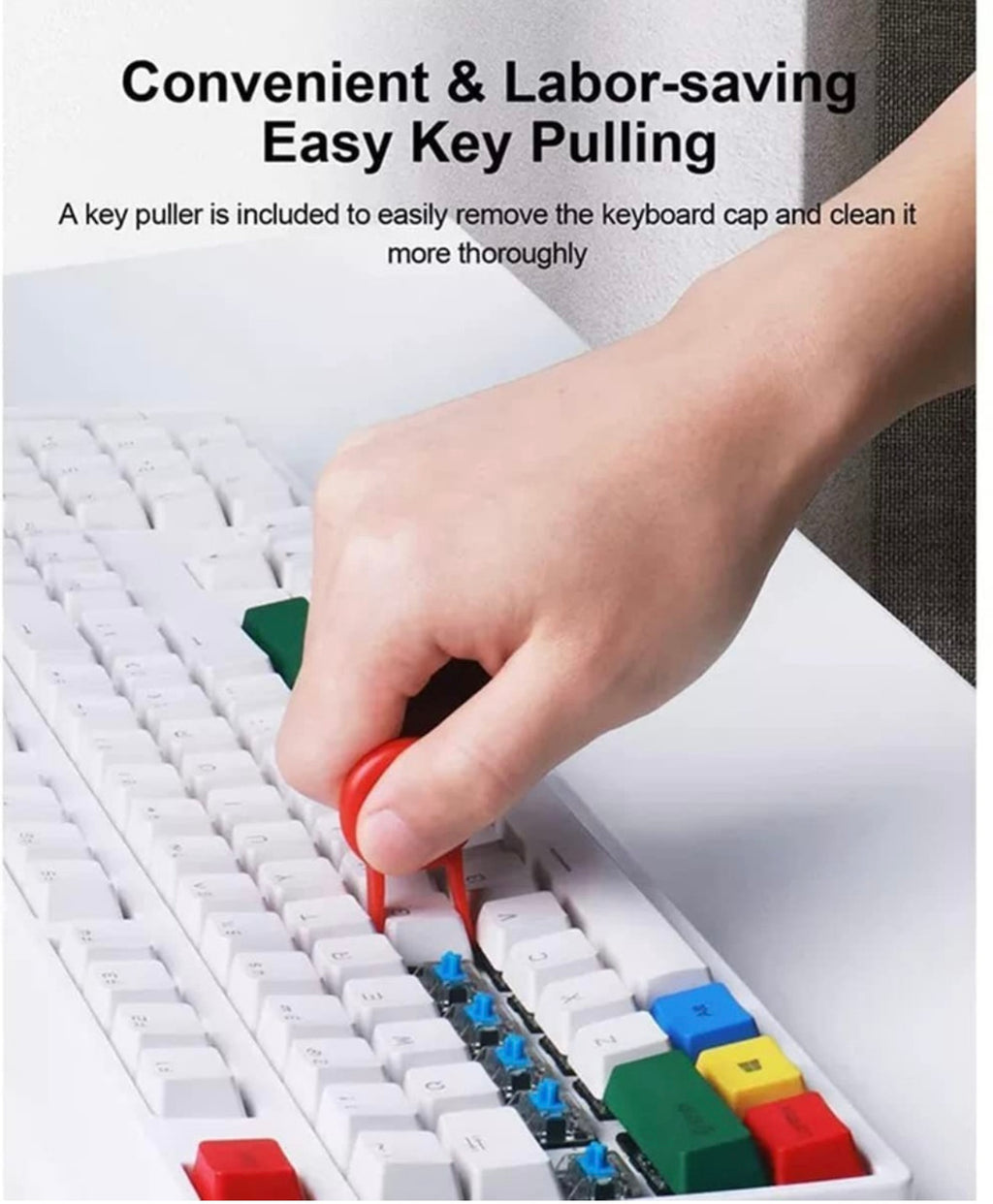 STANGCART 5IN1 LAPTOP CLEANING BRUSH/KEYBOARD CLEANING KIT /GADGET CLEANING KIT GAP DUSTER KEY CAP PULER FOR LAPTOP KEYBOARD