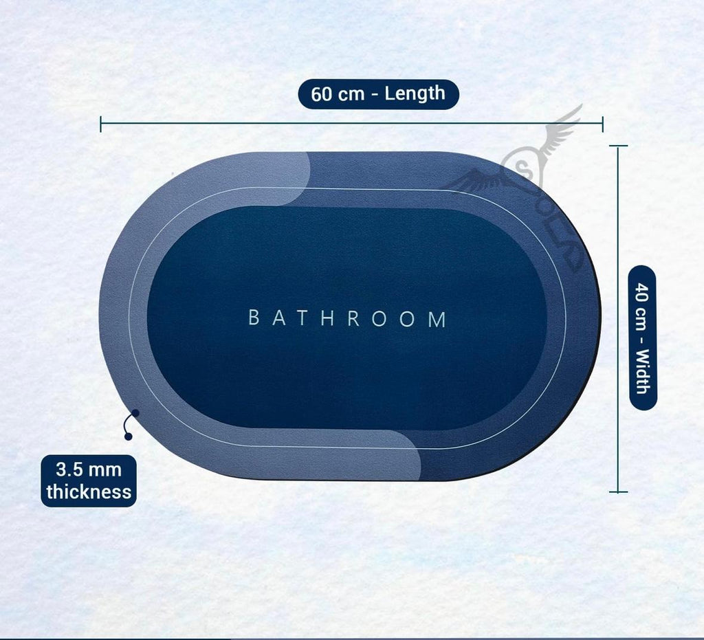 Quick Dry Bathroom Mats | StangCart| Assorted Colours|