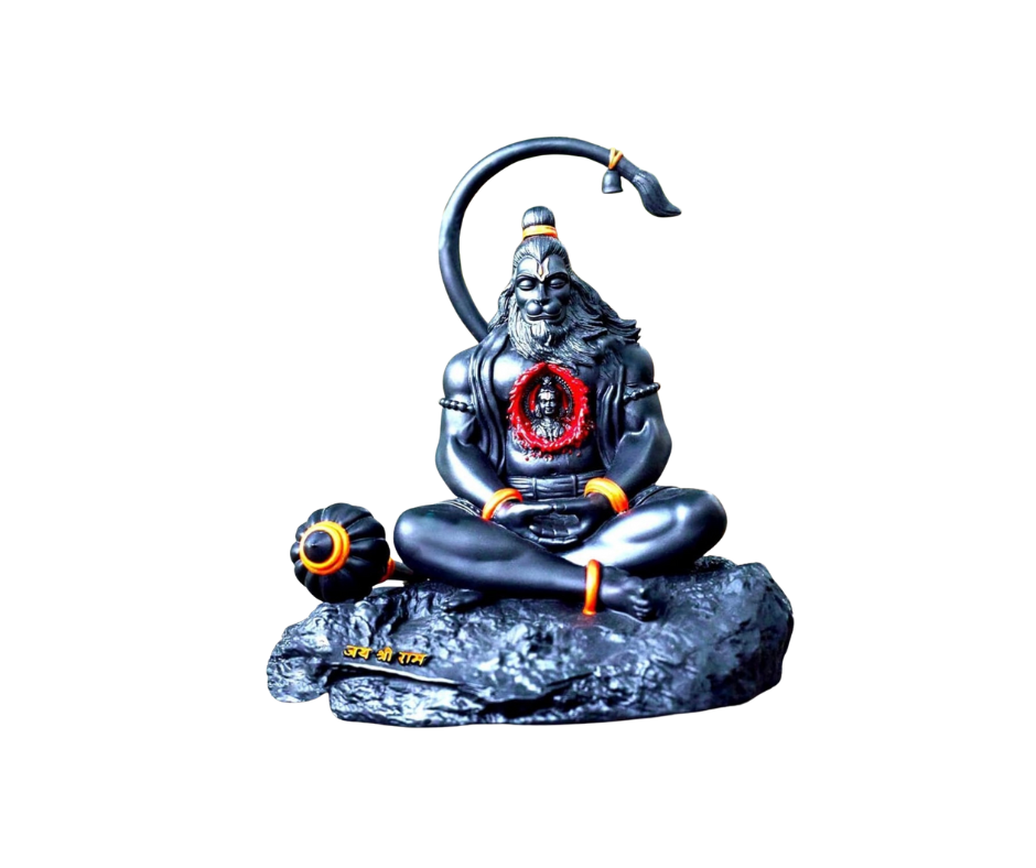 STANGKART Sitting Hanuman Ji Statue with Ram Lalla Inside Chest | StangCart