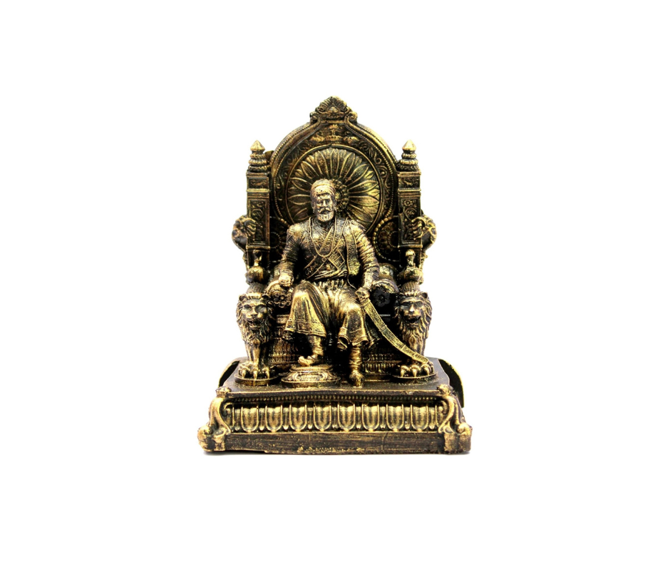 Chhatrapati Shivaji Maharaj Metal Statue | StangCart