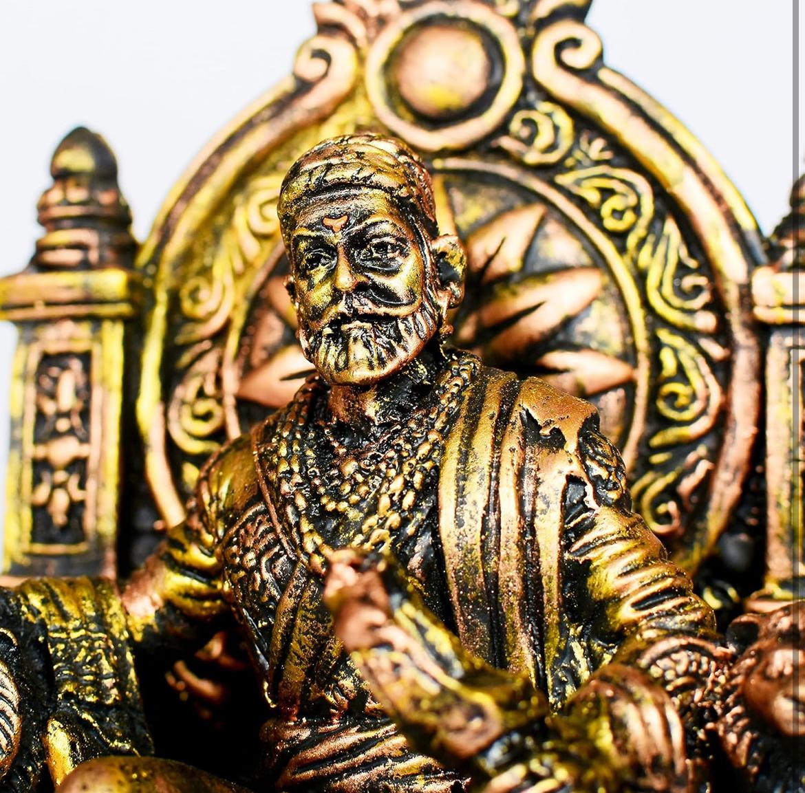 Chhatrapati Shivaji Maharaj Metal Statue | StangCart