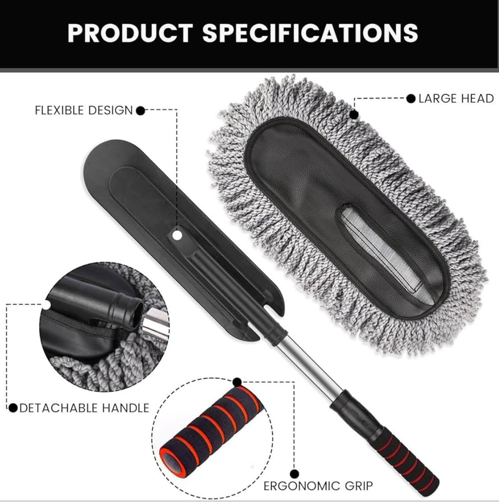 Microfiber Car Duster | Extendable | StangCart