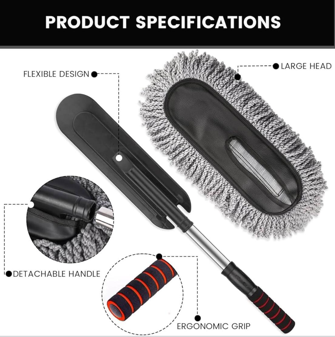 Microfiber Car Duster | Extendable | StangCart