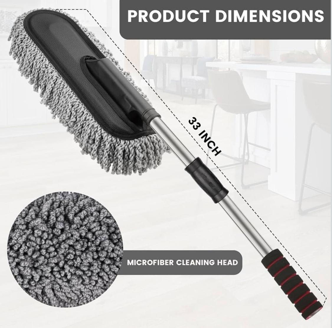 Microfiber Car Duster | Extendable | StangCart