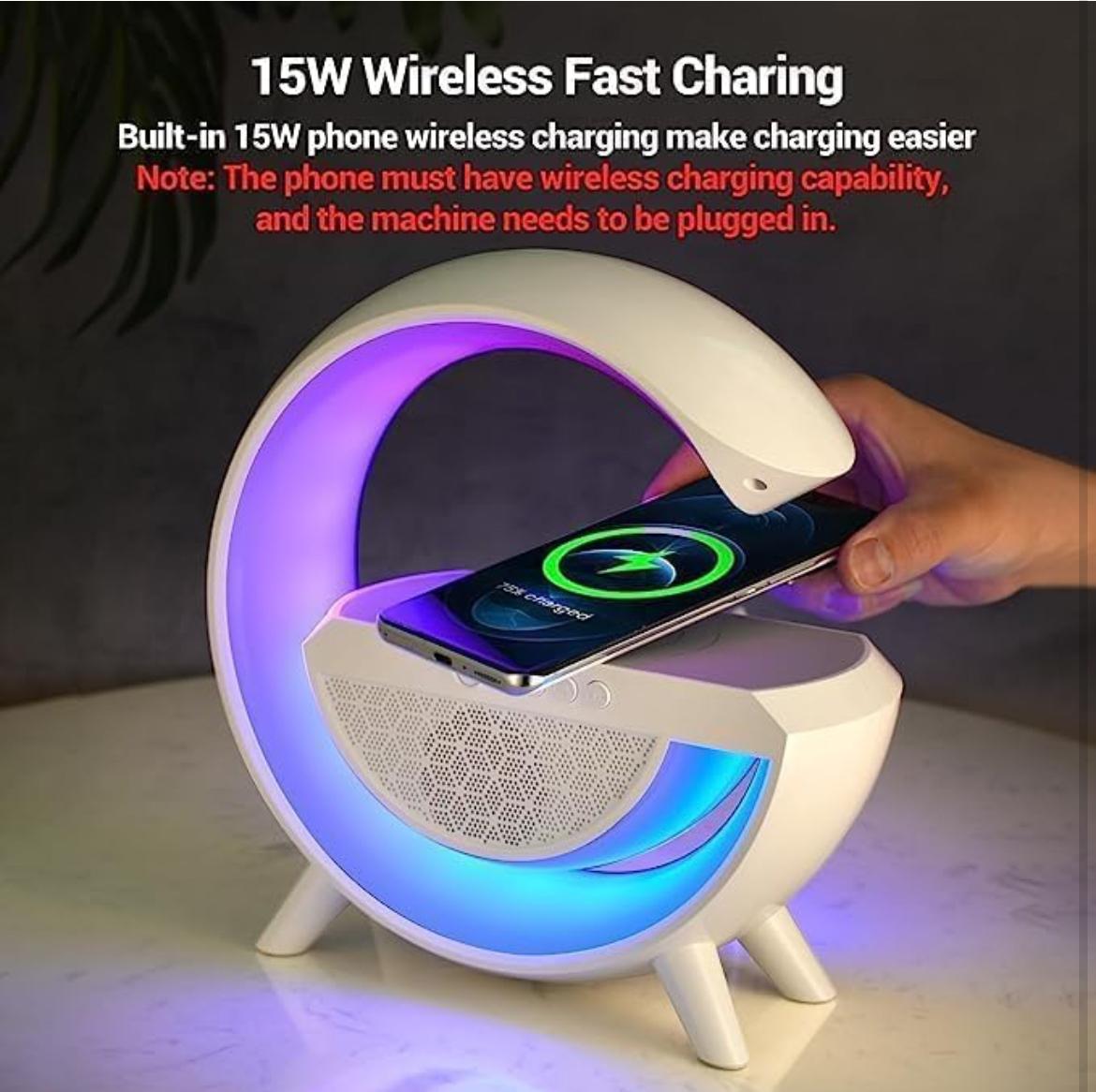 G-Shape Google Speaker With Wireless Charging | StangCart