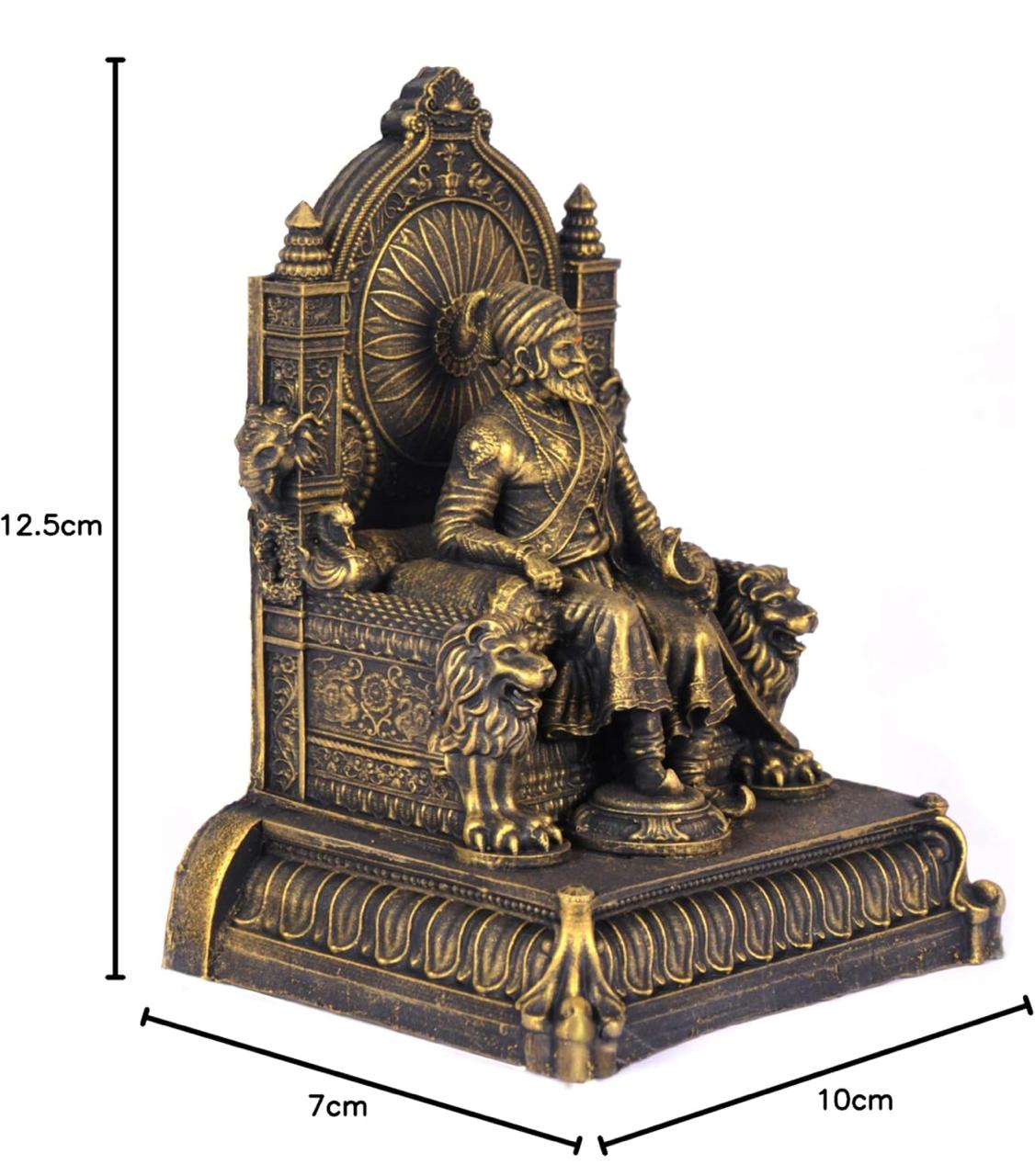 Chhatrapati Shivaji Maharaj Metal Statue | StangCart